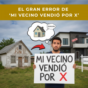 El gran error de “Mi vecino vendió por X”