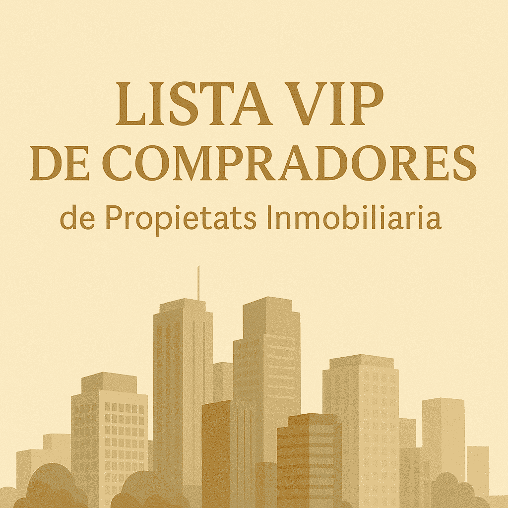 Lista VIP de compradores en Valencia: entra antes que nadie y accede a viviendas reales
